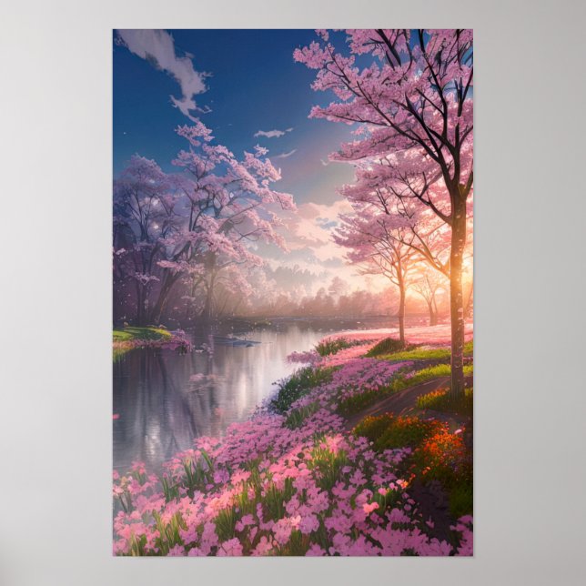 Golden Glow på Lazy River Poster (Framsidan)