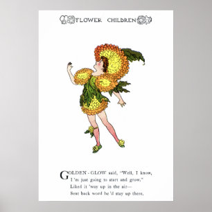 Golden-Glow Poster