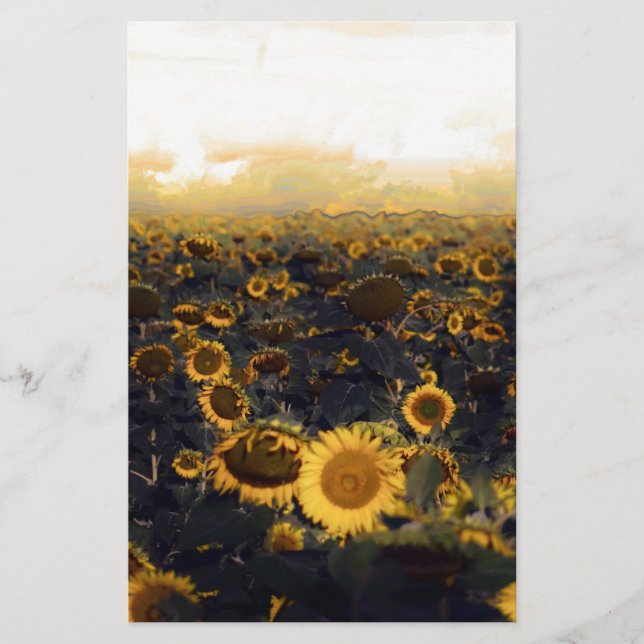 Golden Glow Solros Scape (Framsida)