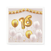 Golden Glow Söta 16-fest