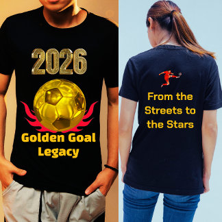 Golden Goal Legacy World Cup T Shirt