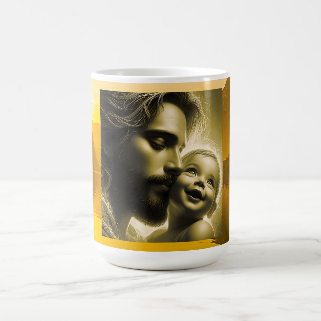 Golden Grace Embrace Kaffemugg (Center)