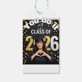 Golden Graduation Celebration Card – Congratulatio Presentetikett