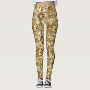 GOLDEN GRAPE VINE LEGGINGS