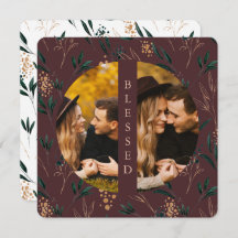 Golden Greenery Blating Two Photo Eggplant