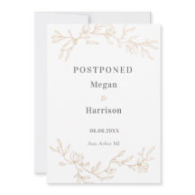 Golden Grenar Bröllop har skjutit upp meddelandet