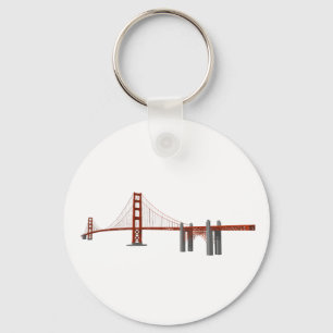Golden Grind Bridge: 3D-modell: Nyckelring