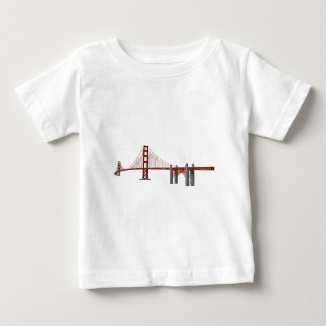Golden Grind Bridge: 3D-modell: T Shirt (Framsida)