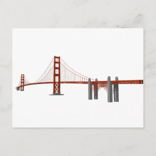 Golden Grind Bridge: 3D-modell: Vykort