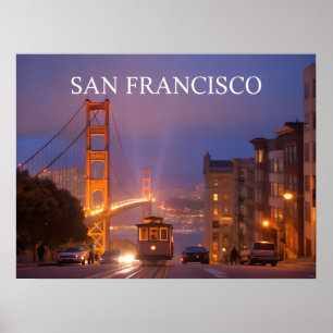 Golden Grind Bridge California - San Francisco Poster