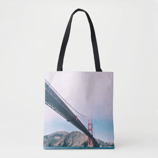 GOLDEN GRIND BRIDGE CALIFORNIA TYGKASSE (Framsida)