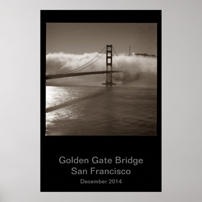 Golden Grind Bridge Dec 2015 #1 Poster (Framsidan)