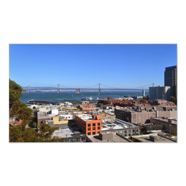 Golden Grind Bridge Fototryck (Framsidan)