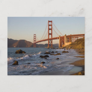 Golden Grind Bridge från Baker Beach Vykort