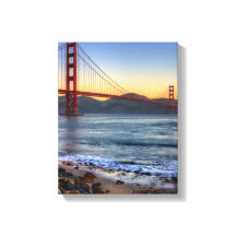 Golden Grind Bridge från San Francisco Bay-banan.