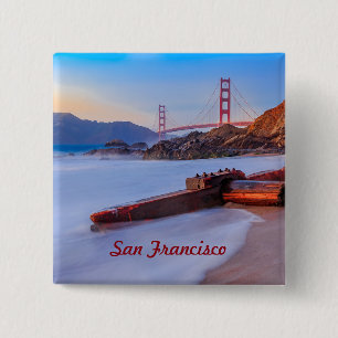 Golden Grind Bridge i San Francisco, Baker Beach Knapp