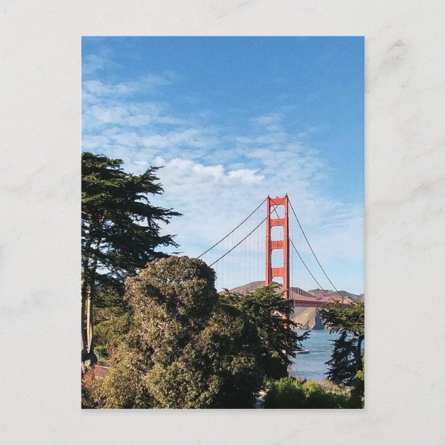 Golden Grind Bridge, Kalifornien CA Vykort (Framsida)