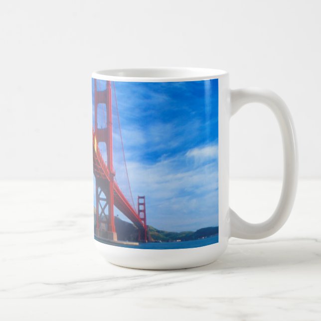 Golden Grind Bridge, Kalifornien Kaffemugg (Höger)