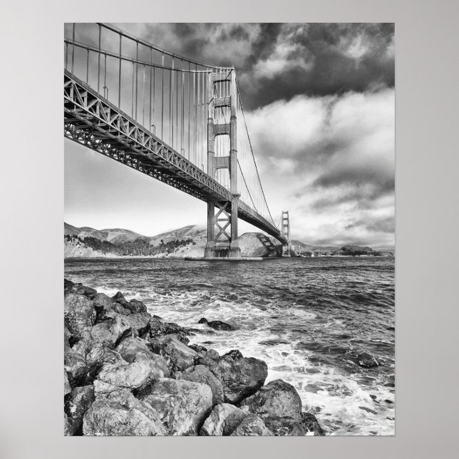 Golden Grind Bridge, Kalifornien Poster (Framsidan)