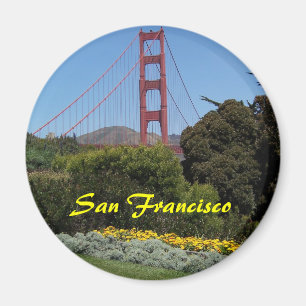 Golden Grind Bridge Magnet