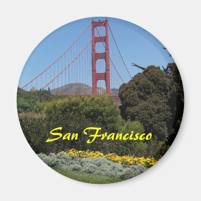 Golden Grind Bridge Magnet (Framsidan)