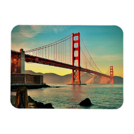 Golden Grind Bridge Magnet