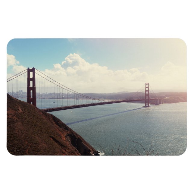 Golden Grind Bridge Magnet (Horisontell)