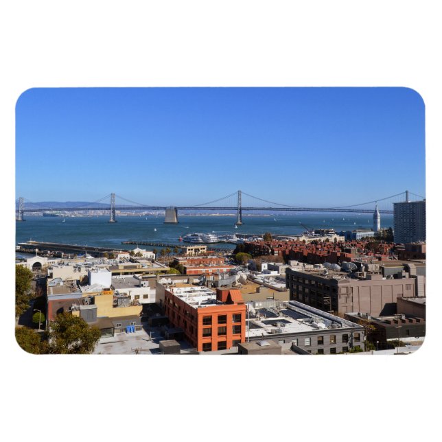 Golden Grind Bridge Magnet (Horisontell)