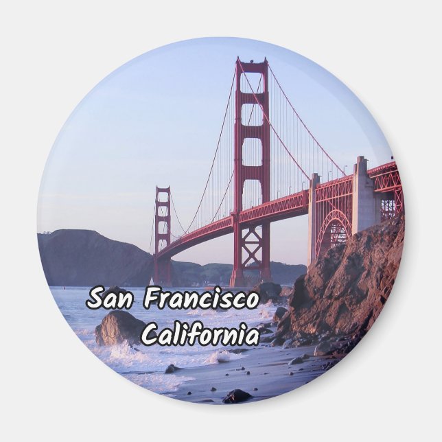 Golden Grind Bridge Magnet (Framsidan)