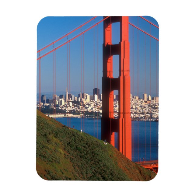 Golden Grind Bridge Magnet (Vertikal)