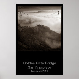 Golden Grind Bridge, november 2014 #1 Poster
