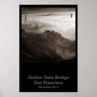 Golden Grind Bridge, november 2014 #1 Poster