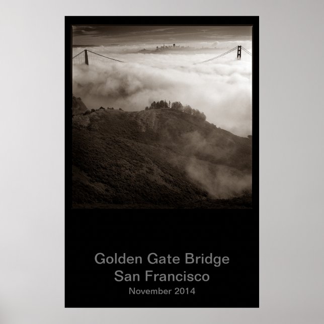 Golden Grind Bridge, november 2014 #1 Poster (Framsidan)