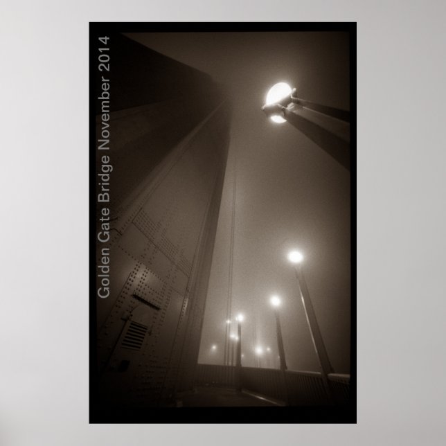Golden Grind Bridge, november 2014 Poster (Framsidan)