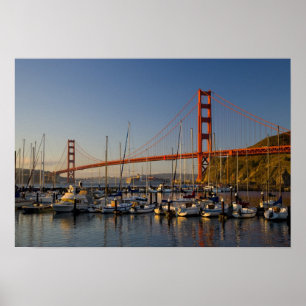 Golden Grind Bridge och San Francisco 2 Poster
