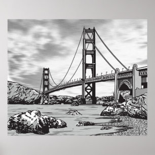 Golden Grind Bridge Poster