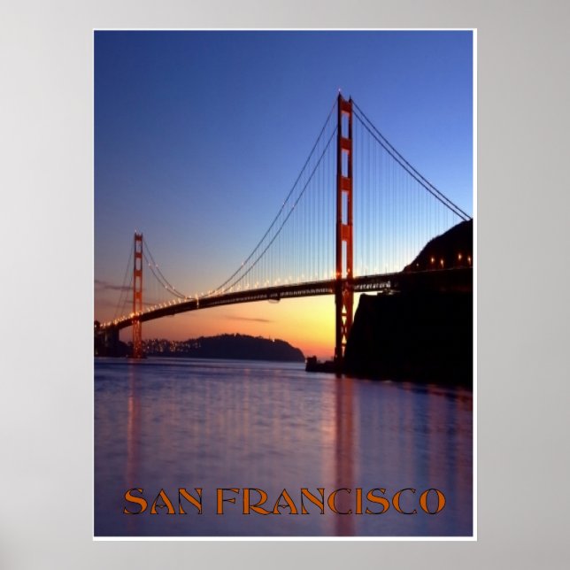 Golden Grind Bridge Poster (Framsidan)