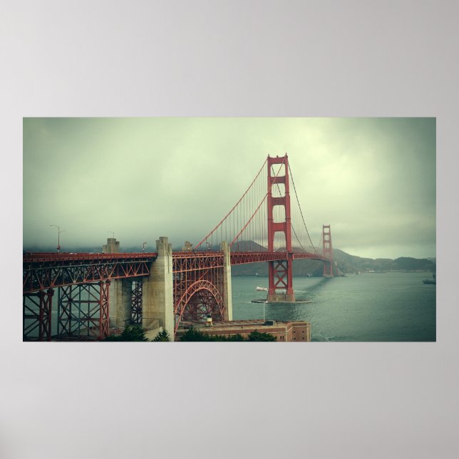 Golden Grind Bridge Poster (Framsidan)