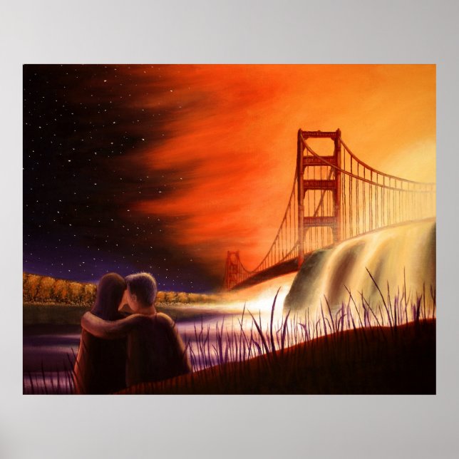 Golden Grind Bridge Poster (Framsidan)