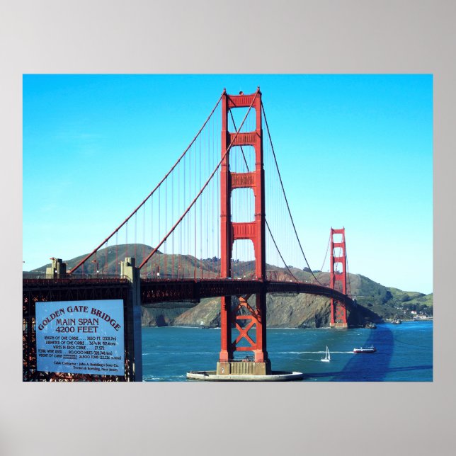Golden Grind Bridge Poster (Framsidan)