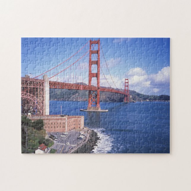 Golden Grind Bridge Puzzle Pussel (Horisontell)