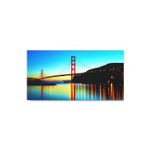 Golden Grind Bridge, San Francisco, CA vid Sunset