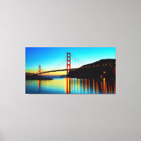 Golden Grind Bridge, San Francisco, CA vid Sunset