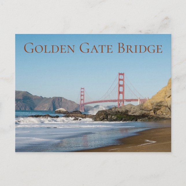 Golden Grind Bridge, San Francisco, CA Vykort (Framsida)