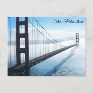 Golden Grind Bridge San Francisco California Trave Vykort