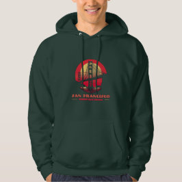 Golden Grind Bridge San Francisco California USA Hoodie