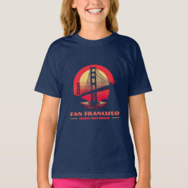 Golden Grind Bridge San Francisco California USA T Shirt
