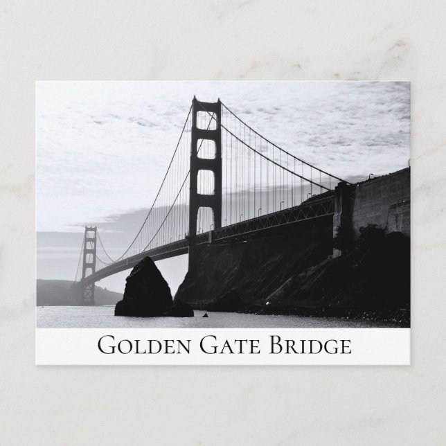Golden Grind Bridge San Francisco California USA Vykort (Framsida)