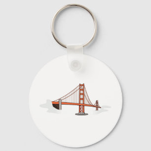 Golden Grind Bridge San Francisco Destination Nyckelring