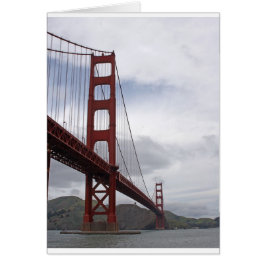 Golden Grind Bridge San Francisco Hälsningskort